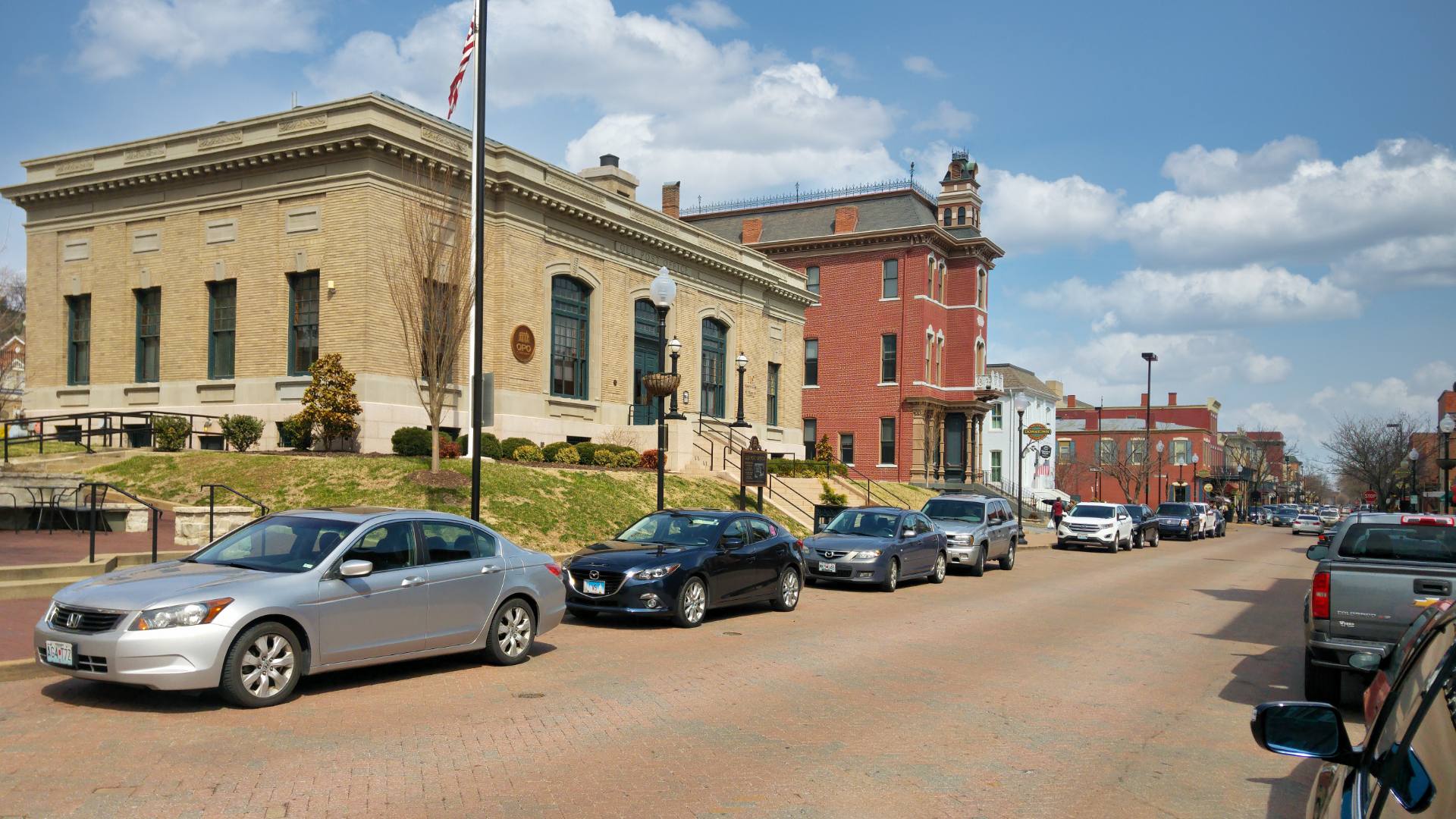 Straßenszene der Altstadt von St. Charles